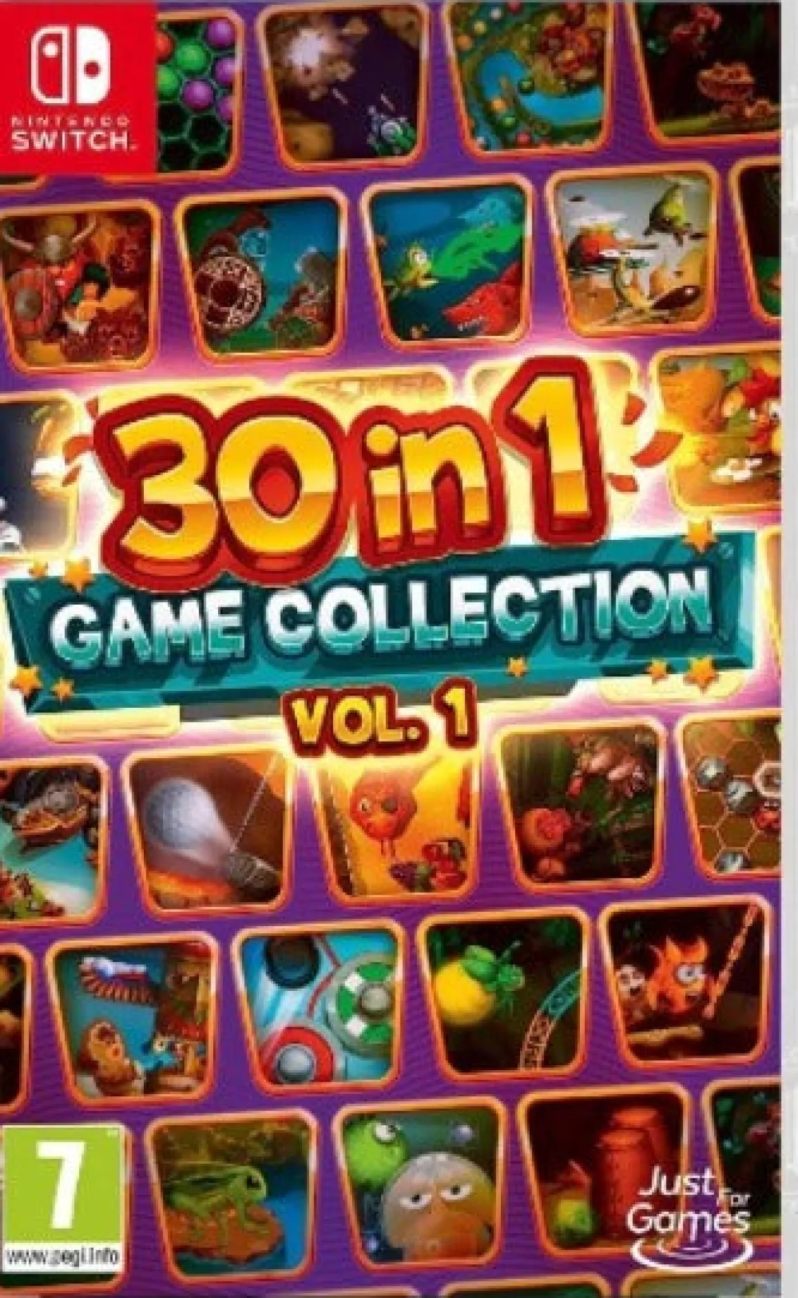 30 in 1 Game Collection Vol. 1 Nintendo SWITCH^Just For Games Fashion