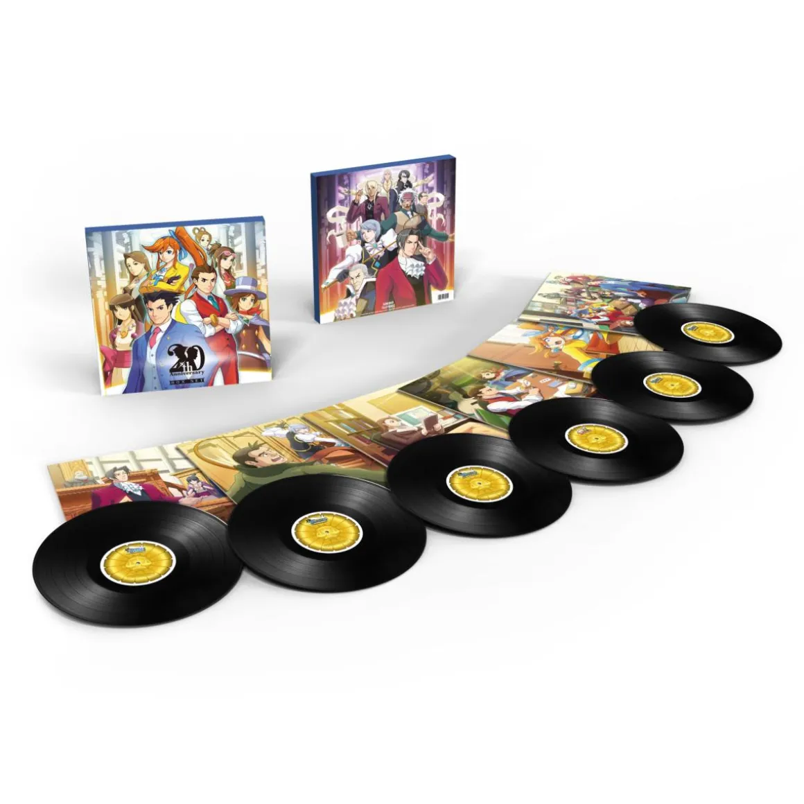 Ace Attorney 20th Anniversary Box Set (Original Soundtrack) Vinyle - 6LP^Laced Records Best