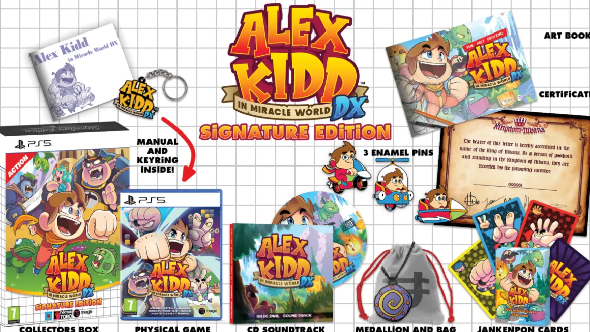 Alex Kidd in Miracle World DX PS5 Signature Edition^MERGE New