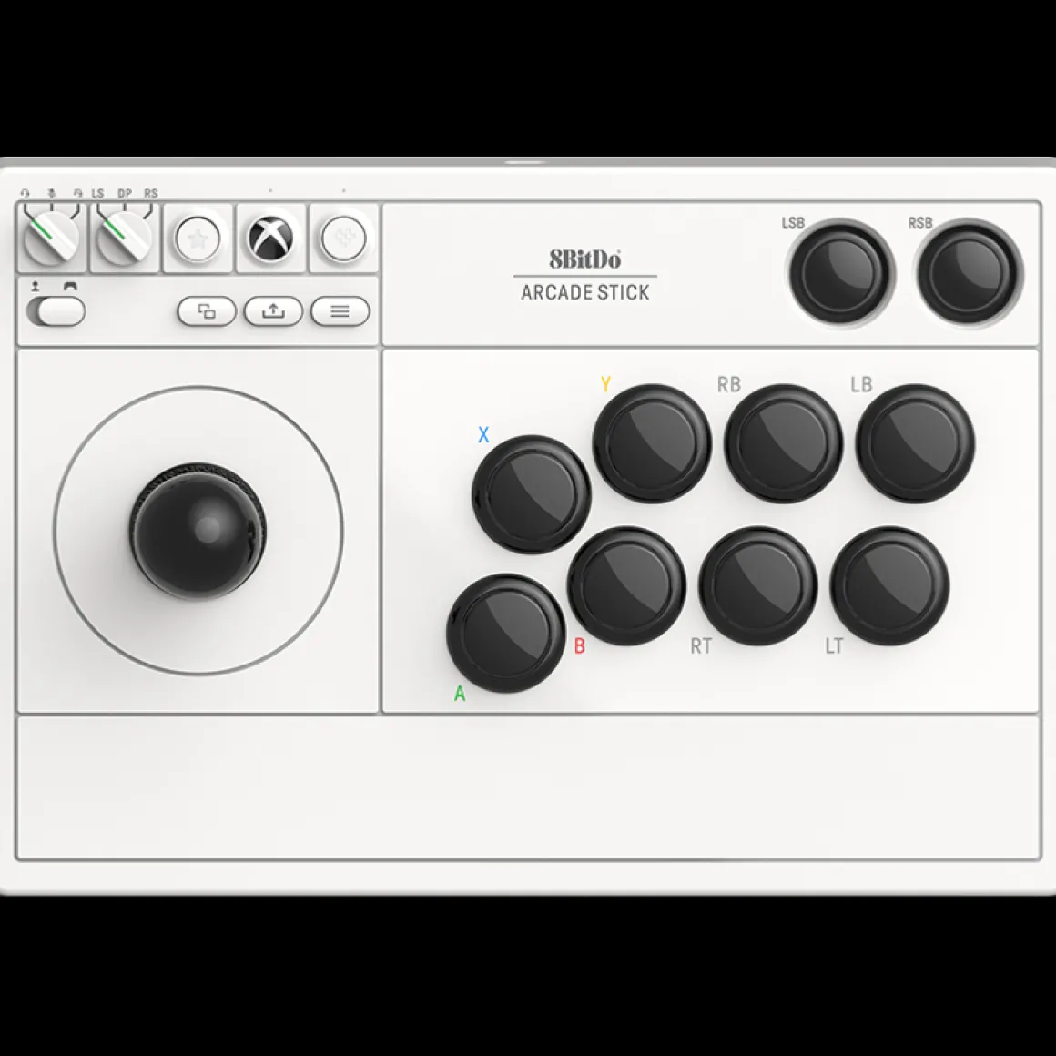 Arcade Stick 2.4G/USB pour Xbox Series X/S, Xbox One et Windows - Edition Blanche / White Edition^8Bitdo Sale