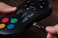 Manette Bluetooth Style SNK Neo Geo - compatible PC Windows, Android/Neo Geo Mini - Noire^8Bitdo Best