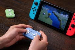 Mini-manette bluetooth bleue pour Nintendo Switch & Raspberry Pi^8Bitdo Shop