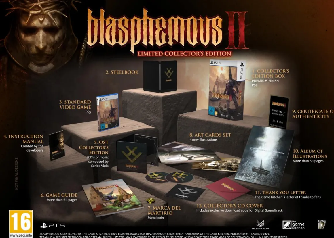 Blasphemous 2 Limited Collector's Edition Playstation 5^Astragon Best Sale