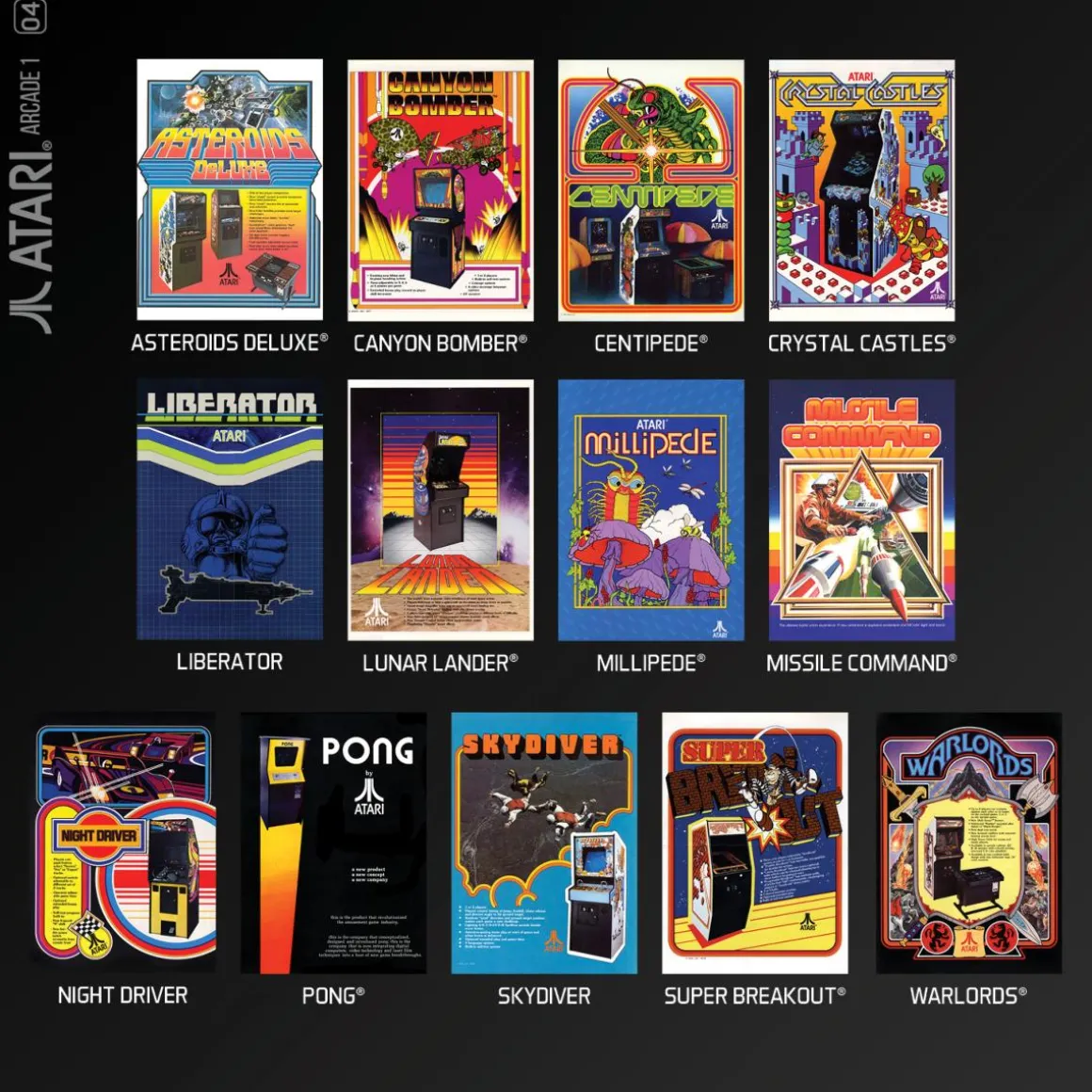 Blaze - Atari Arcade Collection 1 - Cartouche Arcade n°4^Evercade Store