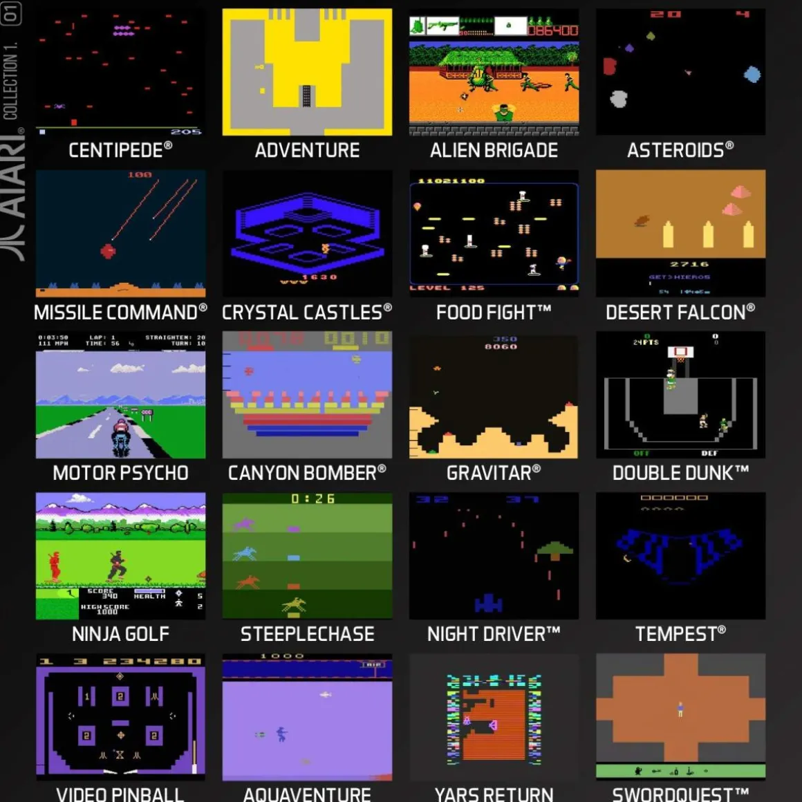 Blaze - Atari Collection 1 - Cartouche n° 01 (Epuisé / Sold Out)^Evercade Outlet