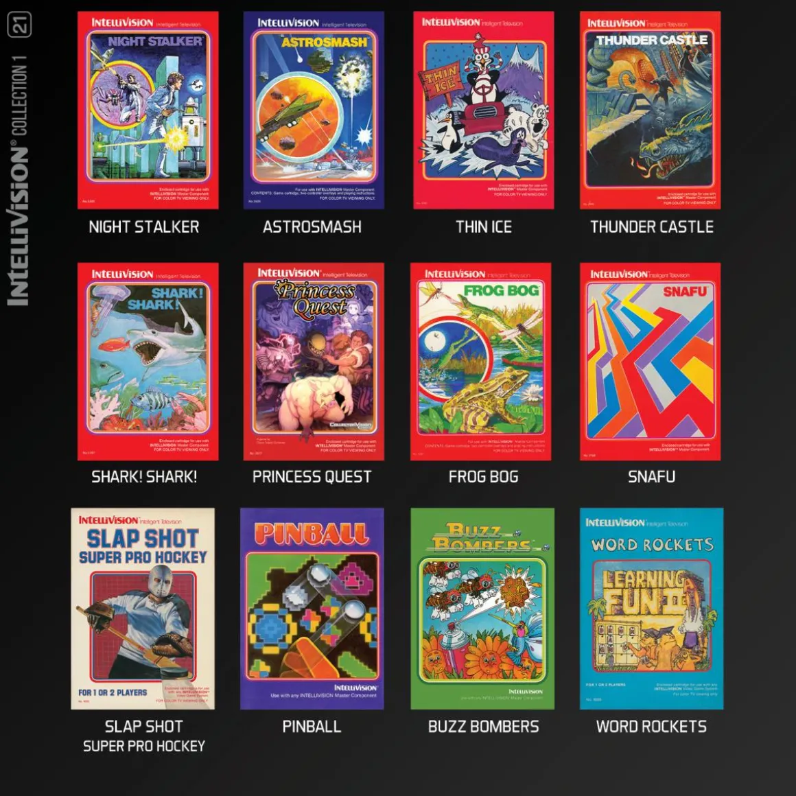 Blaze - Intellivision Collection 1 - Cartouche n° 21^Evercade Fashion