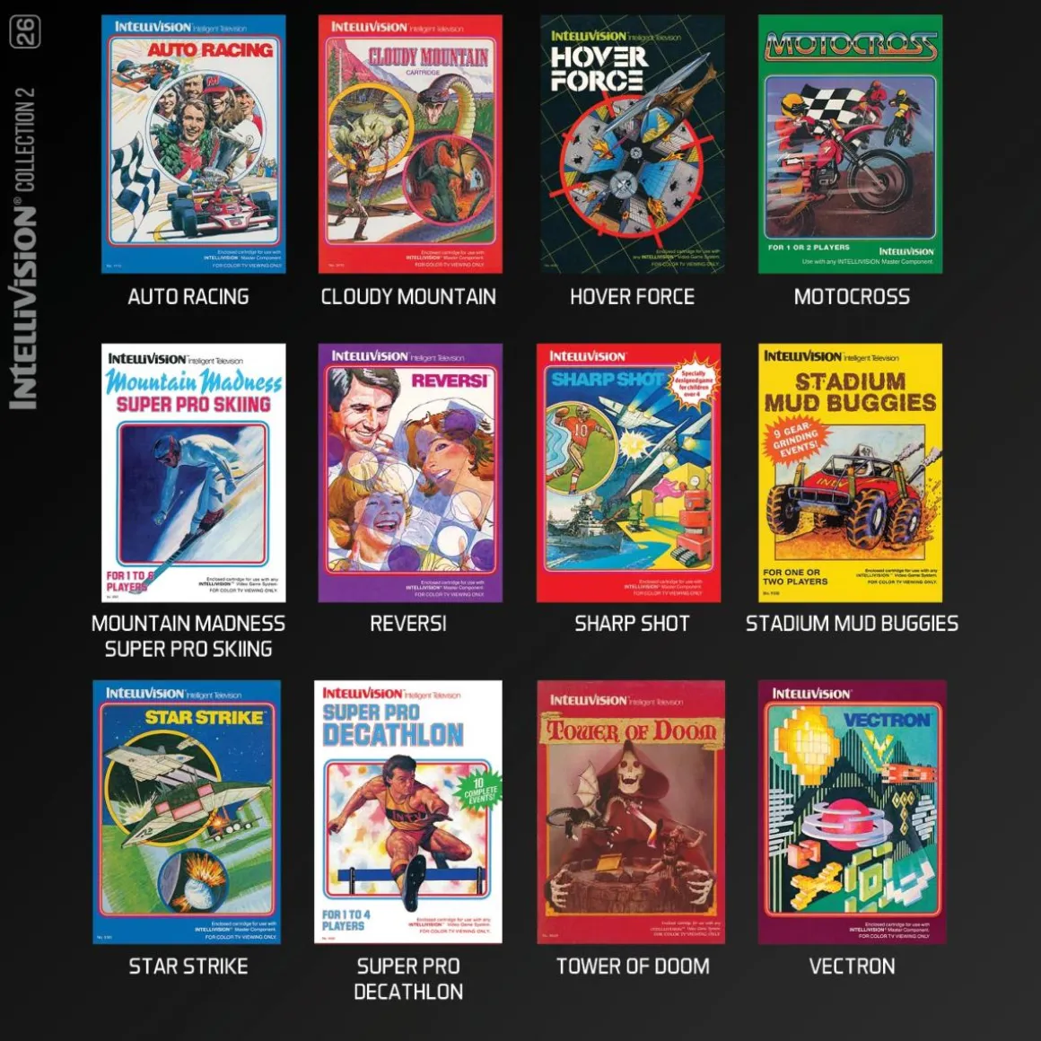 Blaze - Intellivision Cartridge 2 - Cartouche n° 26^Evercade Cheap