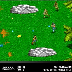 Blaze - Metal Dragon/Life on Mars - Cartouche n° 42^Evercade Clearance