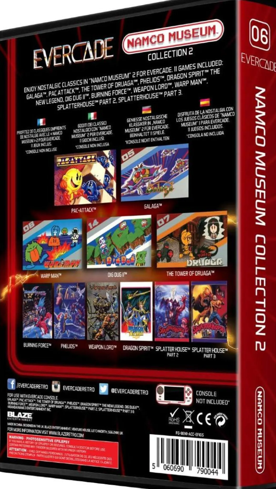 Blaze - Namco Collection 2 - Cartouche n° 06 (Epuisé / Sold Out)^Evercade Online