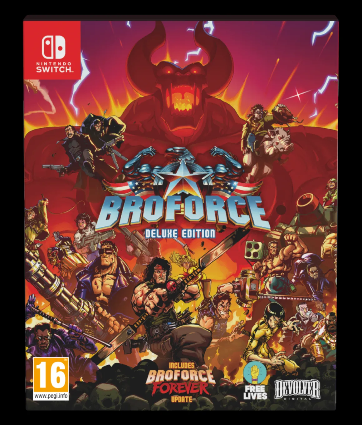 Broforce Deluxe Edition Nintendo SWITCH^Devolver Digital New