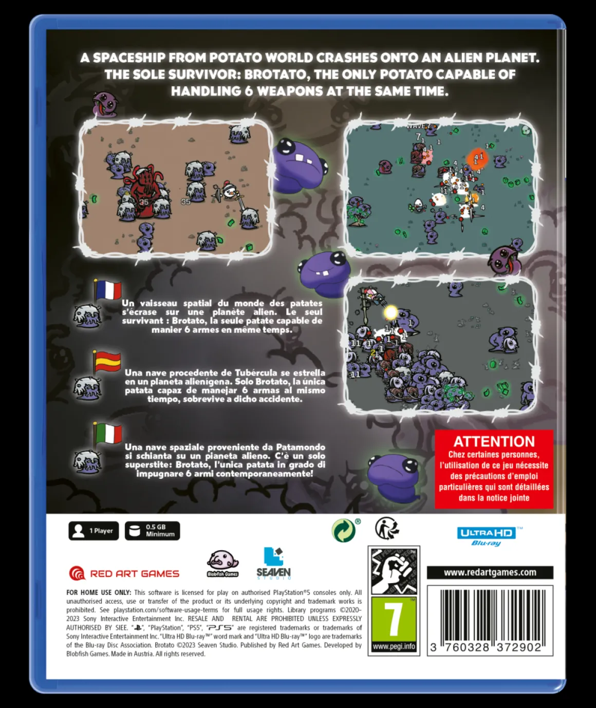 Brotato PS5^Red Art Games Store