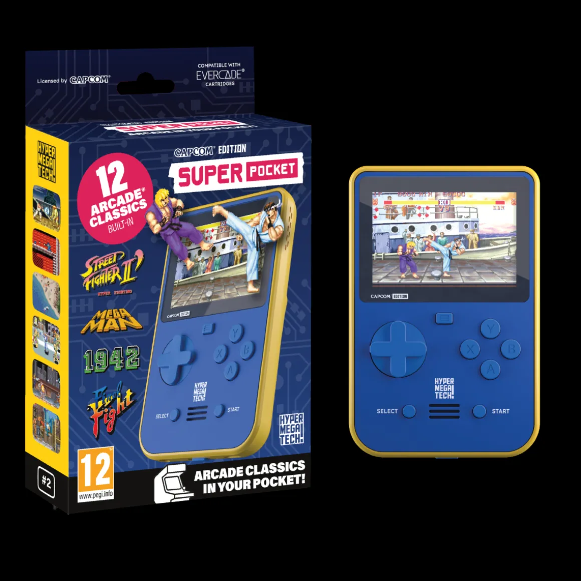 Capcom Super Pocket^Evercade Hot