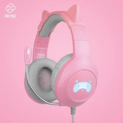 Casque Gaming Tanooki oreilles de chat^FR-TEC Shop