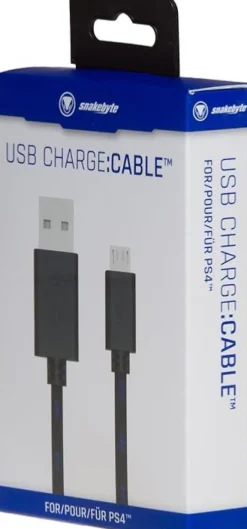 Câble de charge USB (3m) PS4 -^Snakebyte Cheap