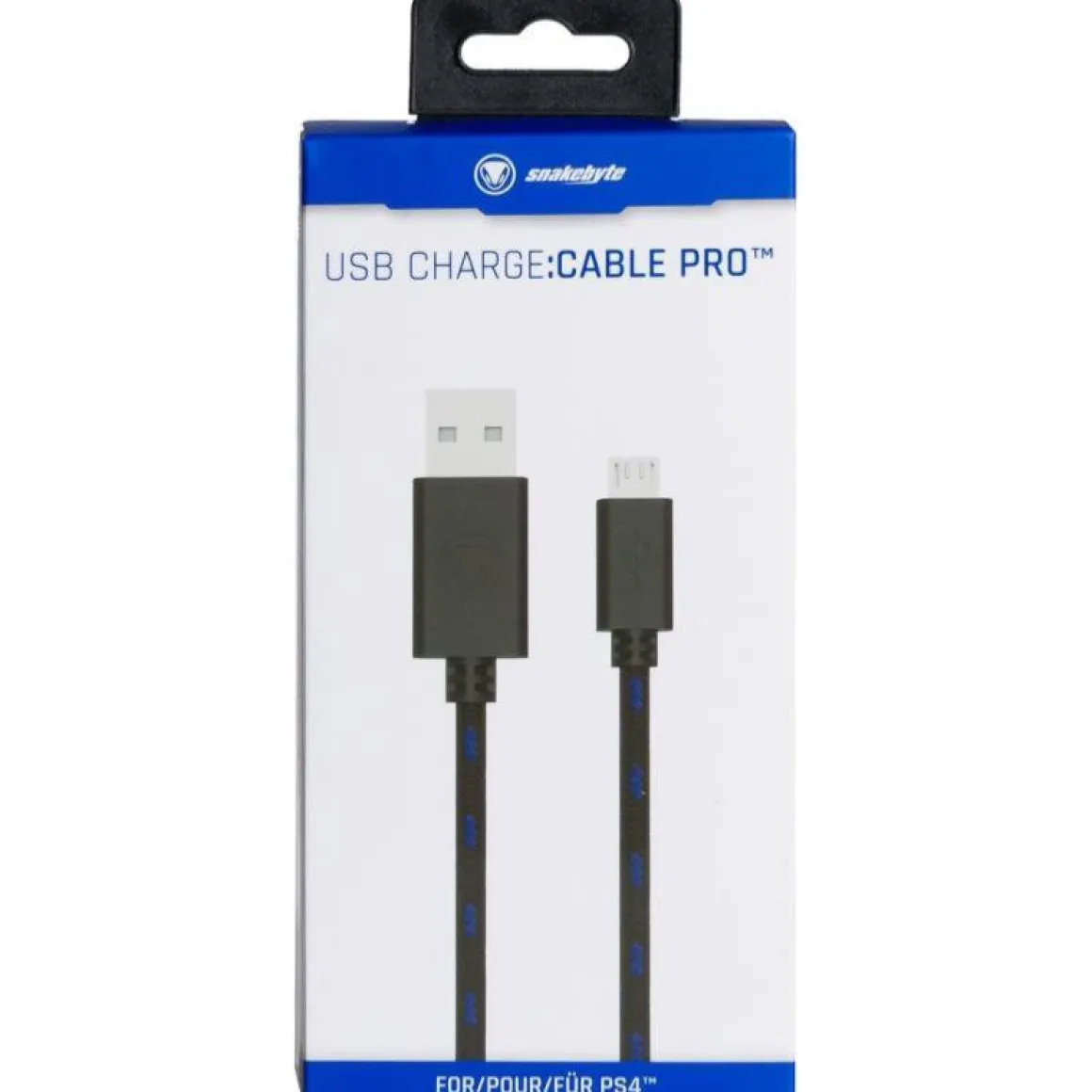 Câble de charge USB (4m) PS4 -^Snakebyte Cheap