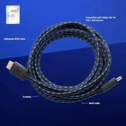 Câble HDMI Pro 4K pour PS4 -^Snakebyte Discount