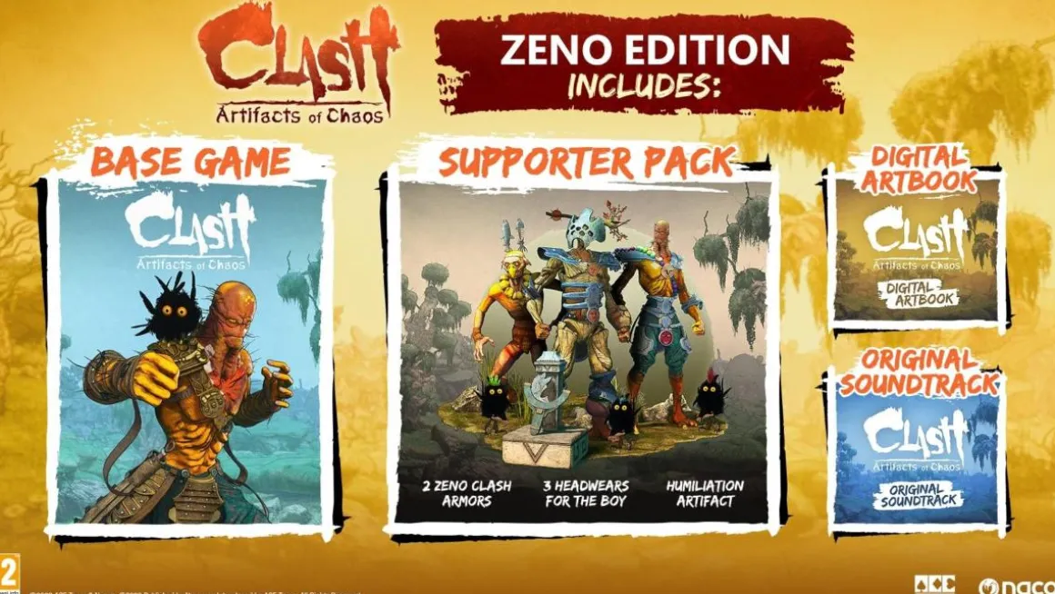 CLASH The Artifacts of Chaos ZENO Edition Playstation 5 "Import UK"^NACON Best