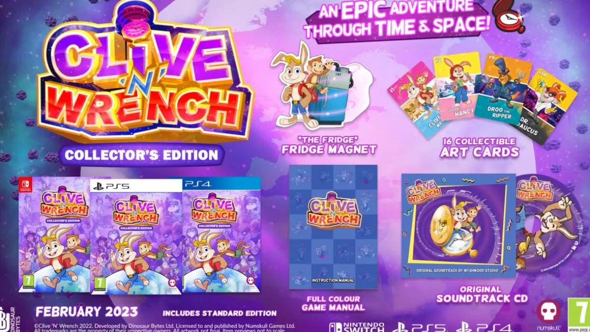 Clive 'n' Wrench Collector's Edition PS5^NUMSKULL Discount