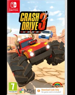 Crash Drive 3 Nintendo SWITCH (Code de téléchargement)^Markt+Technik Flash Sale