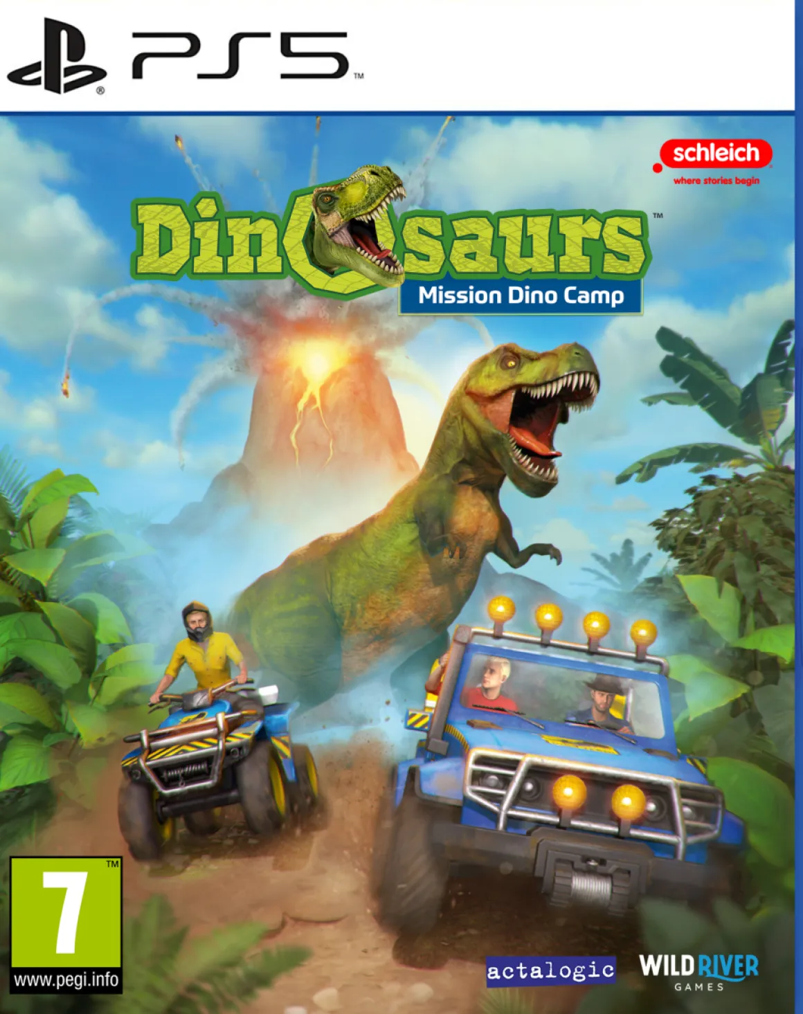 Dinosaurs Mission Dino Camp Schleich sur PS5^Wild River Store