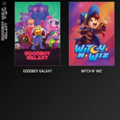 - Goodboy Galazy & Witch N' Wiz - Cartouche n° 35^Evercade New