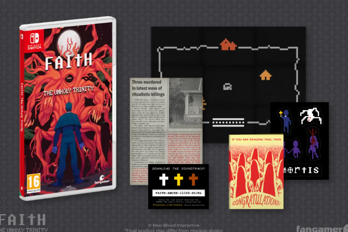 Faith The Unholy Trinity Nintendo Switch Import EU - Boîte en Anglais^FANGAMER Cheap