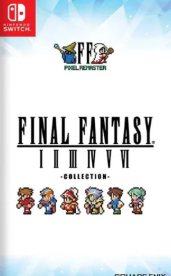 Final Fantasy I-VI Pixel Remaster Collection Nintendo SWITCH - Import Asie^SQUARE ENIX Flash Sale