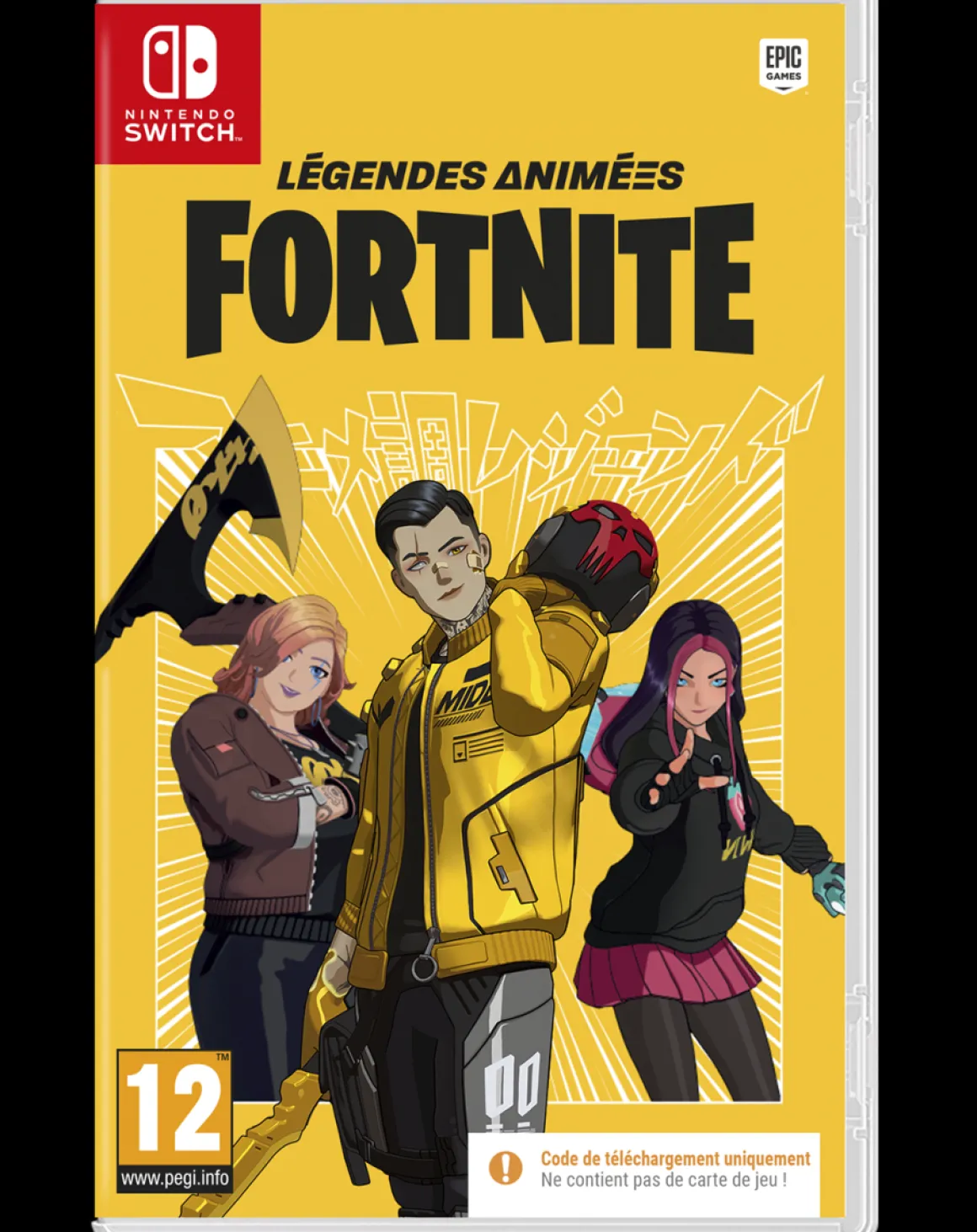 Fortnite Légendes Animées Nintendo SWITCH (code de téléchargement)^Epic Games Sale