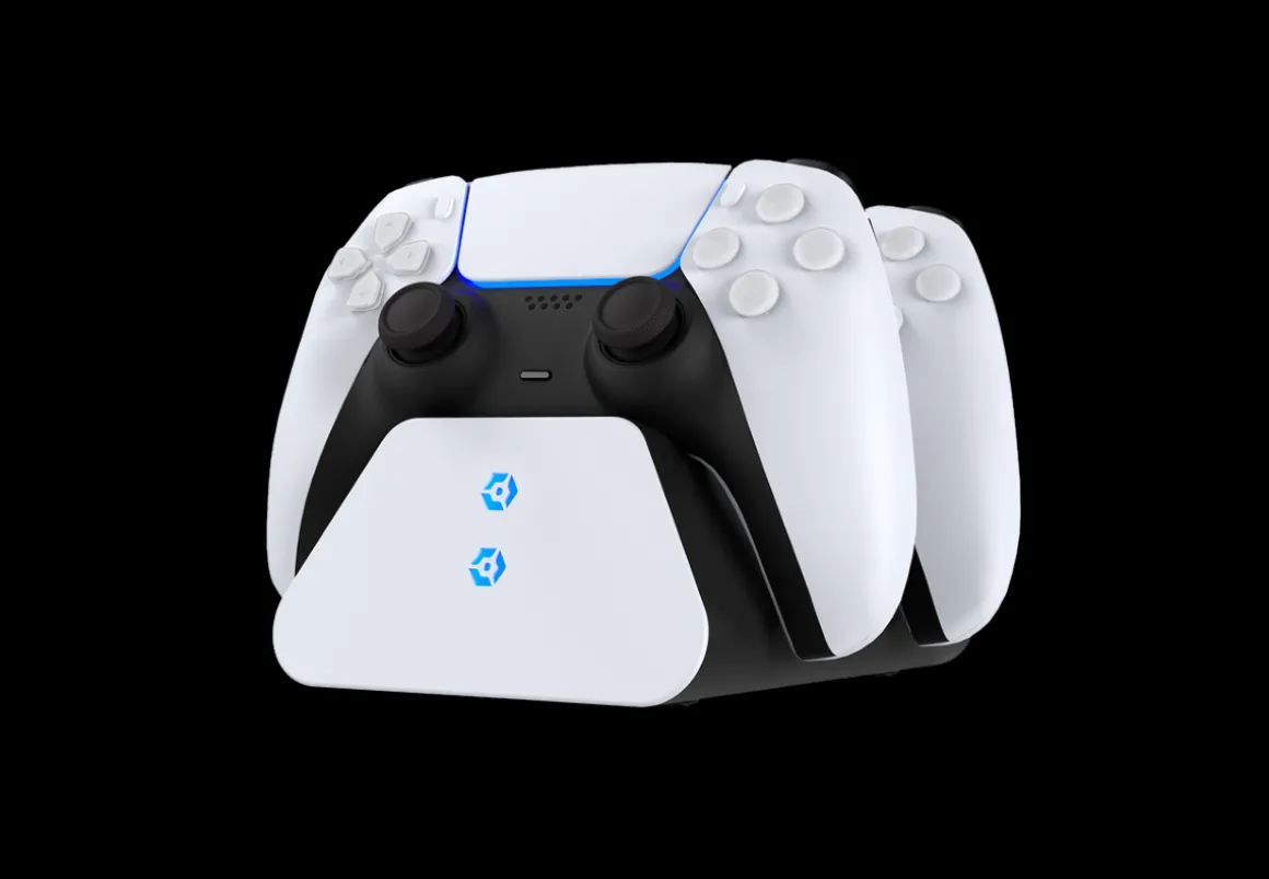 double Dock de charge pour manettes PS5^Gioteck Hot