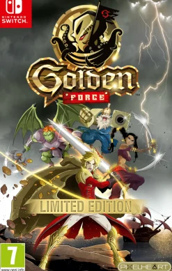 Golden Force Edition Limitée FuturePak Switch^PixelHeart Cheap