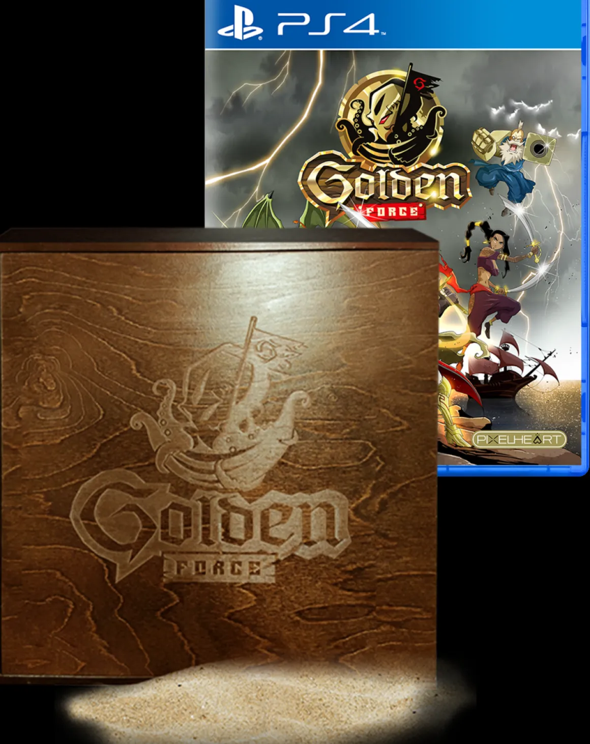 Golden Force Mercenary Edition Collector PS4^PixelHeart Outlet