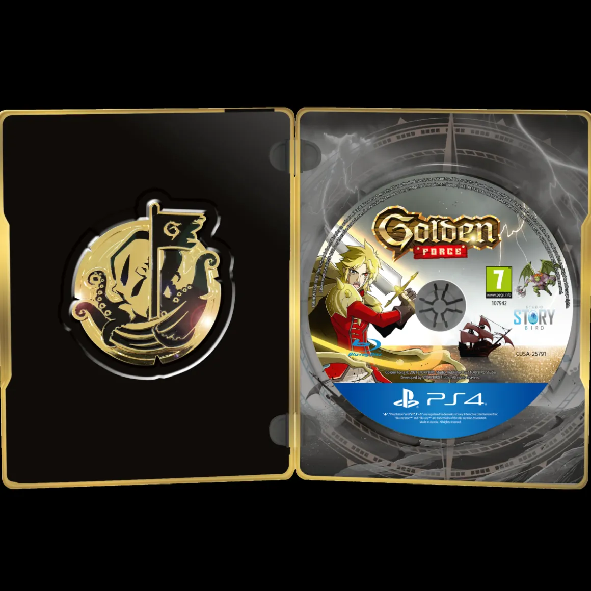 Golden Force Mercenary Edition Collector PS4^PixelHeart Outlet