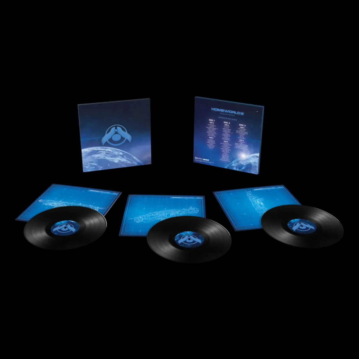 Homeworld 2 Remastered (Original Soundtrack) Vinyle - 3LP^Laced Records Best