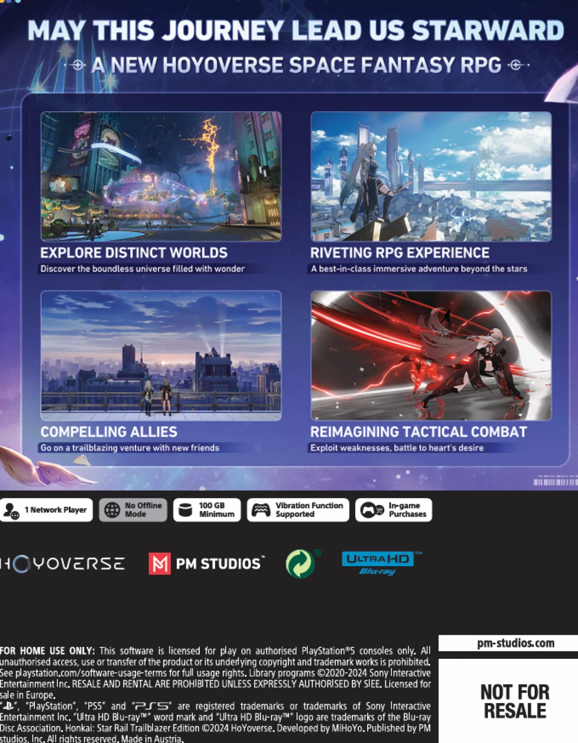 Honkai Star Rail Trailblazer Edition PS5^PM Studios Cheap