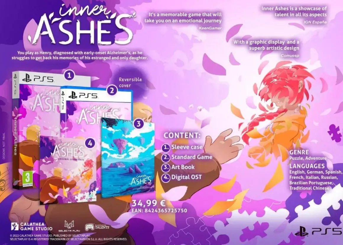 Inner Ashes Limited Edition PS5^SELECTA PLAY Hot