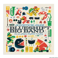 Joystick Jazz: The Blueshift Big Band Plays Classic Mario Tunes (Vol. 3) Vinyle 1LP^iam8bit Clearance