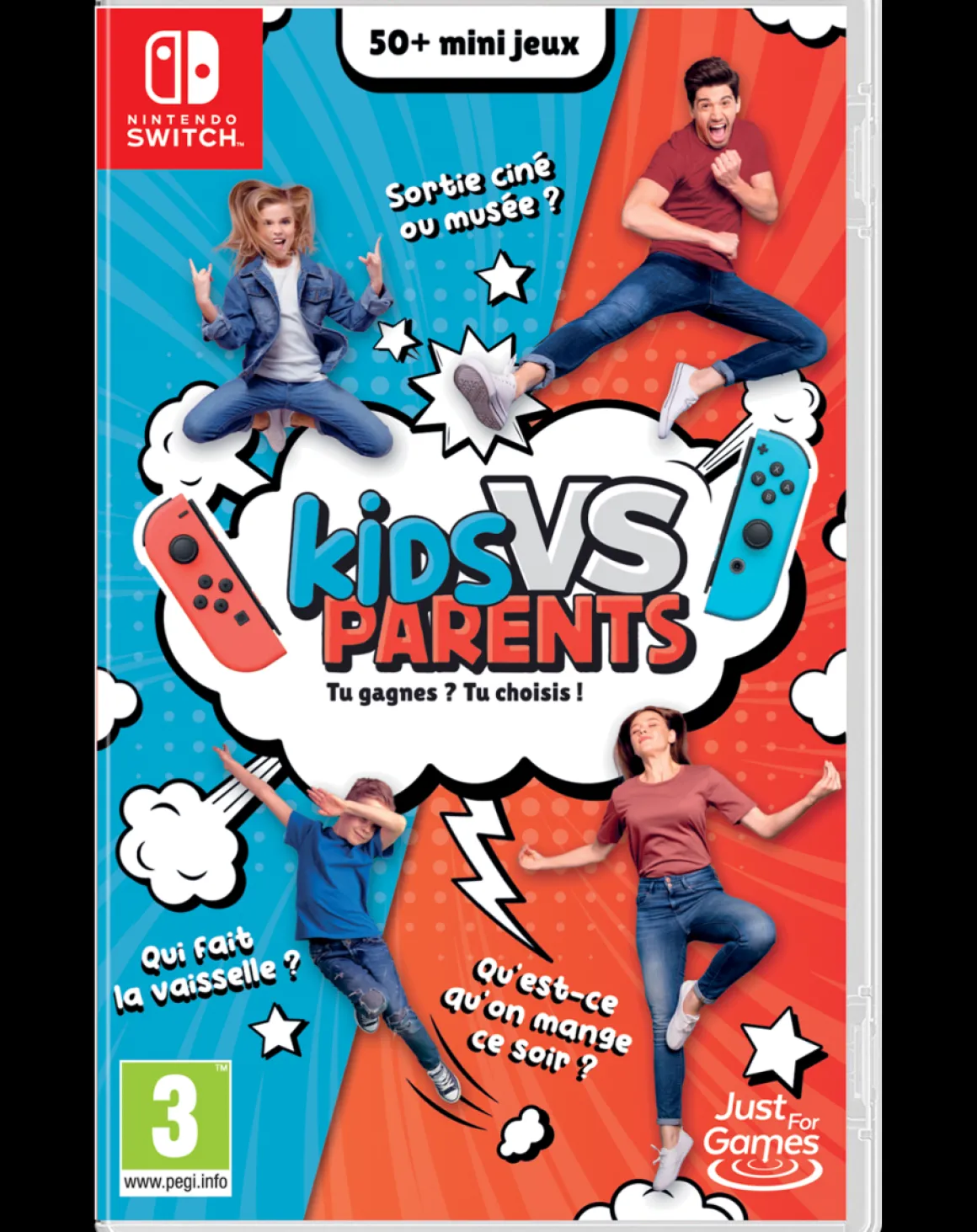 Kids vs Parents Nintendo SWITCH^Just For Games Shop