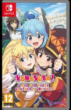 KonoSuba God's Blessing on this Wonderful World Love For These Clothes Of Desire Nintendo SWITCH^PQUBE Flash Sale