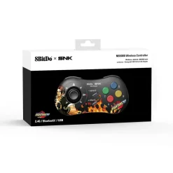 Kyo Kusanagi Edition : Manette Bluetooth Style SNK Neo Geo - compatible PC Windows, Android & Neo Geo Mini^8Bitdo Best