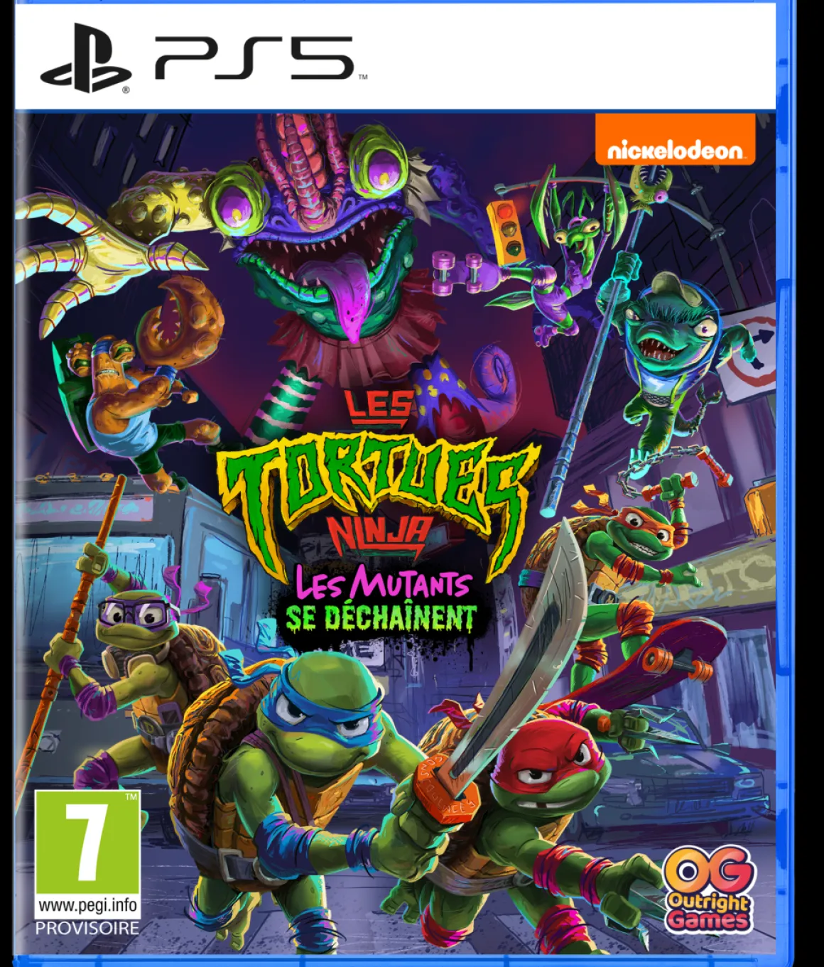 Les Tortues Ninja Les Mutants se Déchaînent PS5^Outright Games Best