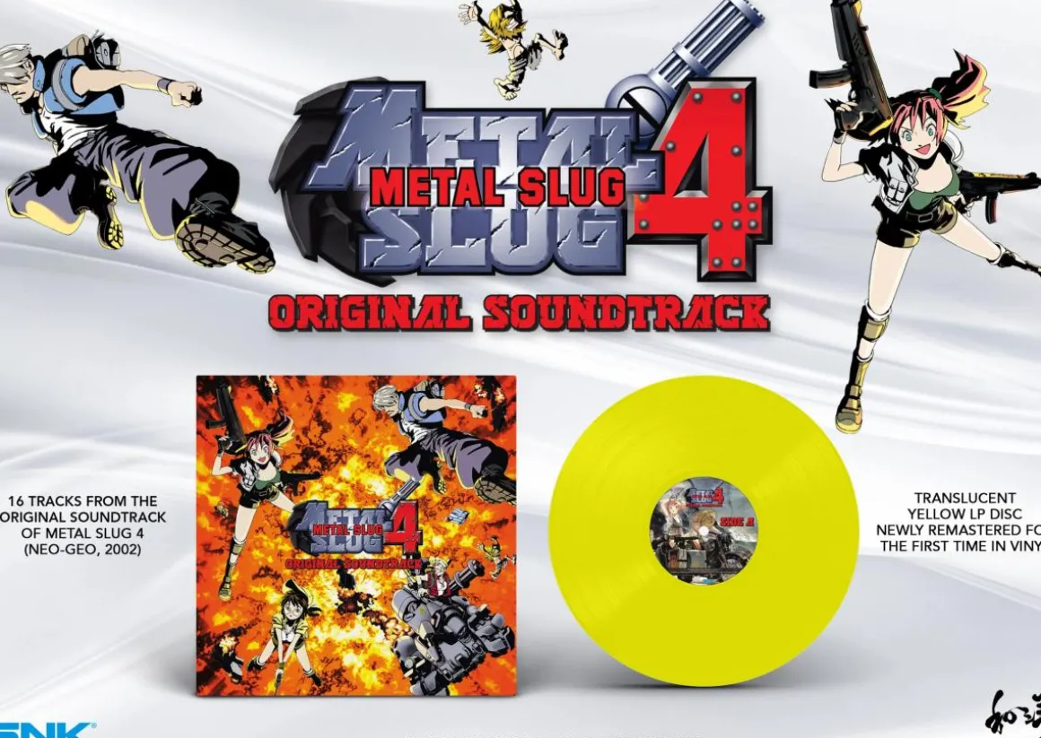 Metal Slug 4 OST Vinyle - 1LP^BIGWAX Fashion