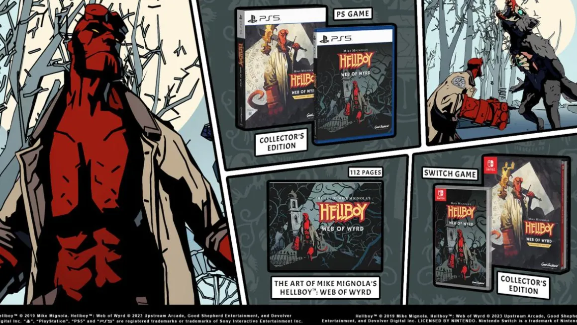Mike Mignola's Hellboy Web of Wyrd Collector's Edition Nintendo SWITCH^GOOD SHEPHERD Outlet