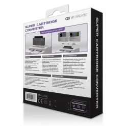 - Adaptateur de cartouche super NES - Gris^My Arcade Cheap