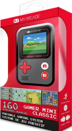 - Gamer mini classique console de poche - Rouge/noir^My Arcade Flash Sale