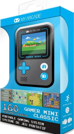 - Gamer mini classique console de poche - Bleu/noir^My Arcade Hot