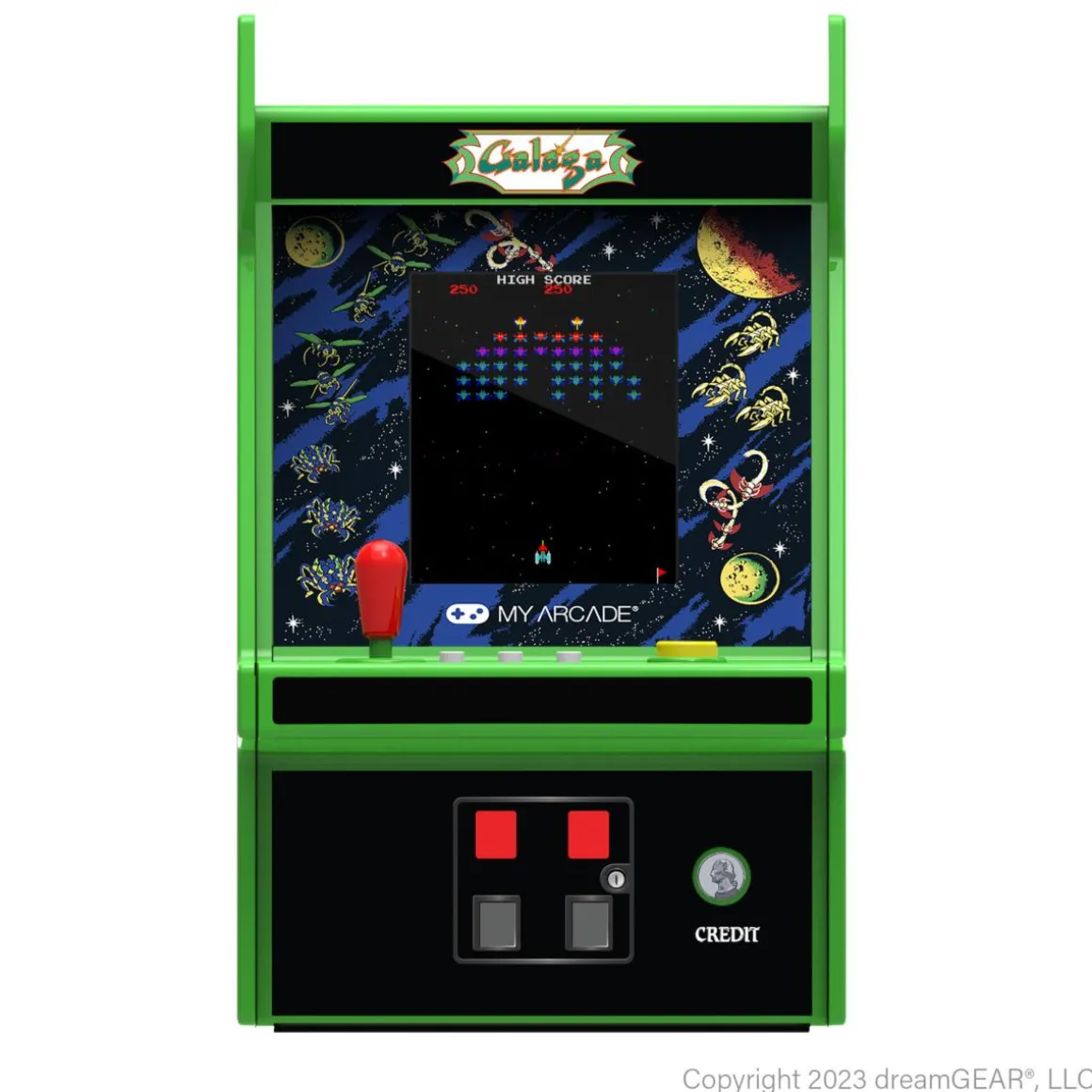 - Micro Player PRO Galaga & Galaxian Bandai-Namco - Mini Borne Retro^My Arcade Store