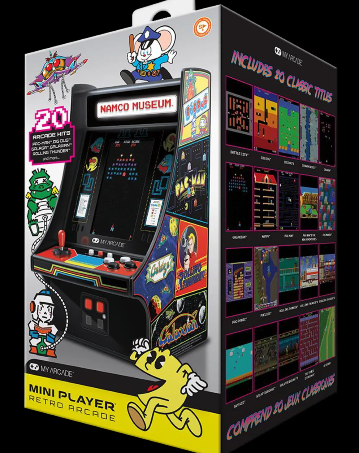 - Mini Player Bandai Namco Museum Hits (20 in 1)^My Arcade Cheap