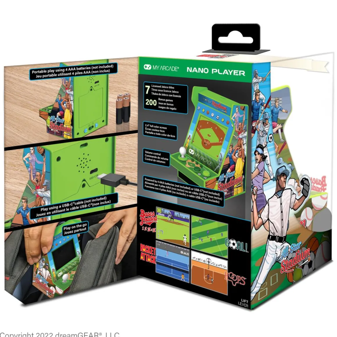 - Nano Player All-Star Stadium (207 Games in 1)^My Arcade Cheap