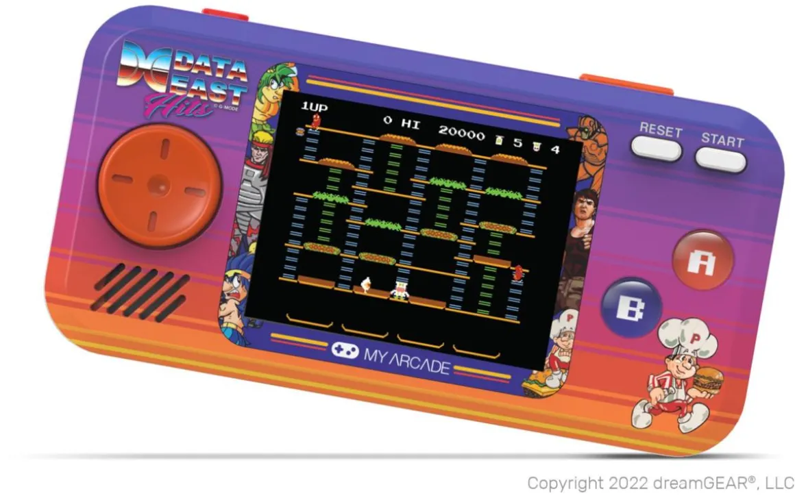 - Pocket Player Data East Hits - Console de Jeu Portable - 308 Jeux en 1^My Arcade New