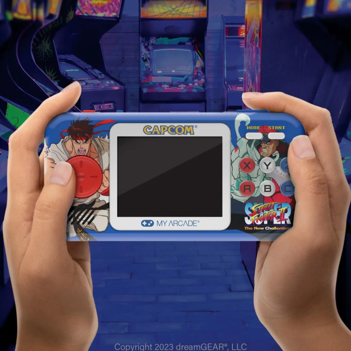 - Pocket Player PRO Super Street Fighter II - Mini Console Portable Retro^My Arcade Sale